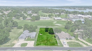 Golf course lot with great views of the 18th green, with some on Lake Kiowa Golf Course in Texas - for sale on GolfHomes.com, golf home, golf lot