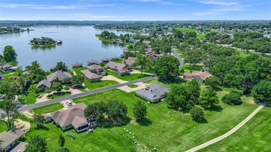 Golf course lot with great views of the 18th green, with some on Lake Kiowa Golf Course in Texas - for sale on GolfHomes.com, golf home, golf lot