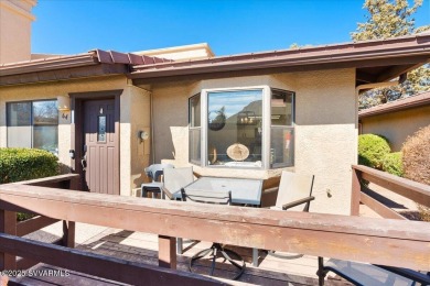 2 bedroom/2 bath end unit in the Gated Community of Canyon Mesa on Canyon Mesa Country Club in Arizona - for sale on GolfHomes.com, golf home, golf lot