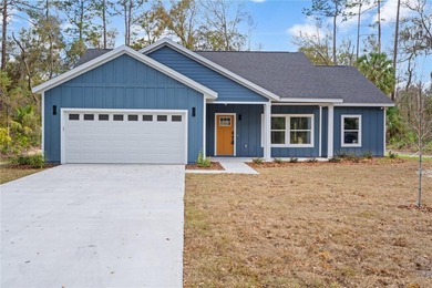 Brand New Home in Golf Course Community with no HOA fees!! Don't on Chiefland Golf and Country Club in Florida - for sale on GolfHomes.com, golf home, golf lot