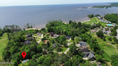 Welcome home to this cozy custom-built ranch nestled in the on Sound Golf Links at Albemarle Plantation in North Carolina - for sale on GolfHomes.com, golf home, golf lot