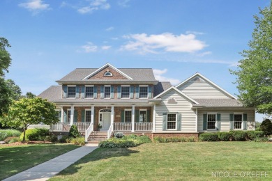 Welcome home to this beautiful one of a kind Colonial style on Railside Golf Club in Michigan - for sale on GolfHomes.com, golf home, golf lot