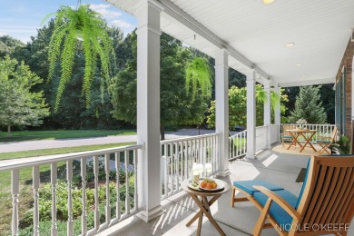 Welcome home to this beautiful one of a kind Colonial style on Railside Golf Club in Michigan - for sale on GolfHomes.com, golf home, golf lot
