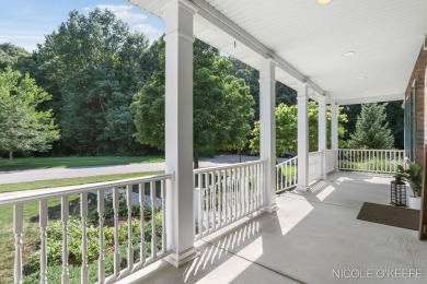 Welcome home to this beautiful one of a kind Colonial style on Railside Golf Club in Michigan - for sale on GolfHomes.com, golf home, golf lot