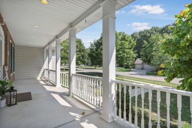 Welcome home to this beautiful one of a kind Colonial style on Railside Golf Club in Michigan - for sale on GolfHomes.com, golf home, golf lot