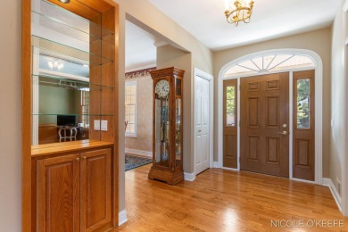 Welcome home to this beautiful one of a kind Colonial style on Railside Golf Club in Michigan - for sale on GolfHomes.com, golf home, golf lot