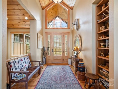 This custom home has incredible northwestern long range mountain on Mountain Air Country Club in North Carolina - for sale on GolfHomes.com, golf home, golf lot