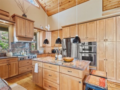 This custom home has incredible northwestern long range mountain on Mountain Air Country Club in North Carolina - for sale on GolfHomes.com, golf home, golf lot