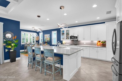 Step into this stunning 2/2.5 with den Aruba model showcasing on LPGA International Golf Course in Florida - for sale on GolfHomes.com, golf home, golf lot