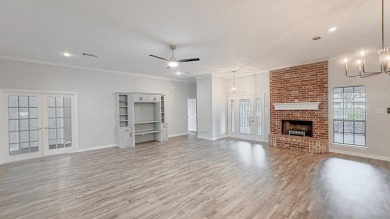 This exceptionally-updated 3 bedroom, 3 bathroom brick home in on Cedar Creek Country Club in Texas - for sale on GolfHomes.com, golf home, golf lot