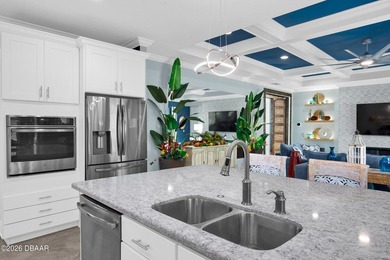 Step into this stunning 2/2.5 with den Aruba model showcasing on LPGA International Golf Course in Florida - for sale on GolfHomes.com, golf home, golf lot