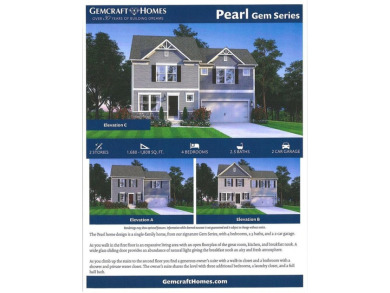 The Pearl Elevation *B* Gemcraft Homes New Construction is a on Captains Cove Golf and Yacht Club in Virginia - for sale on GolfHomes.com, golf home, golf lot