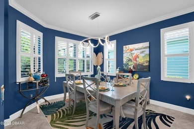 Step into this stunning 2/2.5 with den Aruba model showcasing on LPGA International Golf Course in Florida - for sale on GolfHomes.com, golf home, golf lot