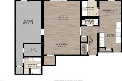 Spacious 1-Bedroom Condo in Recently Renovated Country Club on Memphis Country Club in Tennessee - for sale on GolfHomes.com, golf home, golf lot