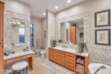 IMMEDIATE GOLF MEMBERSHP AT CLOSE OF ESCROW. Timeless elegance on Desert Highlands Golf Club in Arizona - for sale on GolfHomes.com, golf home, golf lot