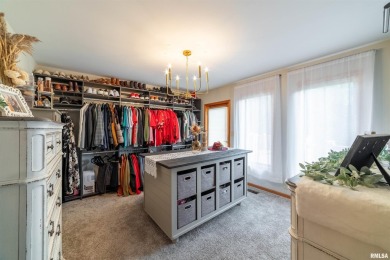 This home is a show-stopping 5-bedroom, 3.5-bath ranch-style on Spring Lake Country Club in Illinois - for sale on GolfHomes.com, golf home, golf lot