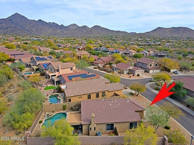 Nestled in a highly sought-after community, this beautifully on Sanctuary Golf Course At WestWorld in Arizona - for sale on GolfHomes.com, golf home, golf lot