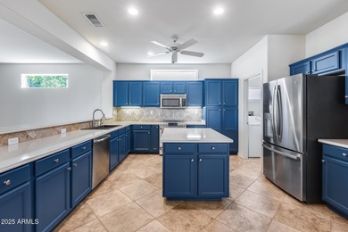 Retire in Style with Paid-Off Solar & Premium Upgrades! Enjoy on Desert Trails in Arizona - for sale on GolfHomes.com, golf home, golf lot