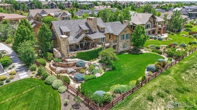 Set on arguably the best lot in all of Harmony Club, this custom on Harmony Golf Club in Colorado - for sale on GolfHomes.com, golf home, golf lot