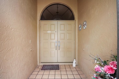 Enjoy this lovely 3 bedroom house overlooking the golf course on Fountains Golf and Country Club in Florida - for sale on GolfHomes.com, golf home, golf lot