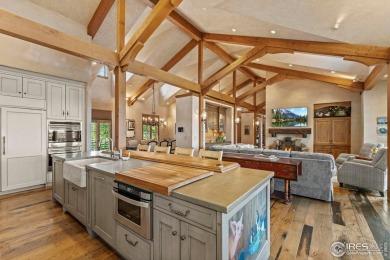 Set on arguably the best lot in all of Harmony Club, this custom on Harmony Golf Club in Colorado - for sale on GolfHomes.com, golf home, golf lot