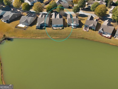 Wow! The view from this home is amazing. When entering the front on Canongate Golf At Sun City Peachtree in Georgia - for sale on GolfHomes.com, golf home, golf lot