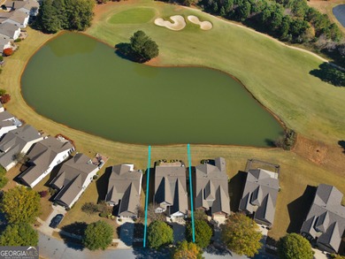 Wow! The view from this home is amazing. When entering the front on Canongate Golf At Sun City Peachtree in Georgia - for sale on GolfHomes.com, golf home, golf lot
