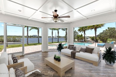 Experience the best of Florida living in this stunning two-story on Ocean Palm Golf Course in Florida - for sale on GolfHomes.com, golf home, golf lot