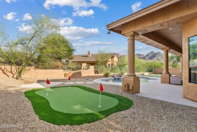 Set against mountain views in North Scottsdale, this fully on Troon Country Club in Arizona - for sale on GolfHomes.com, golf home, golf lot