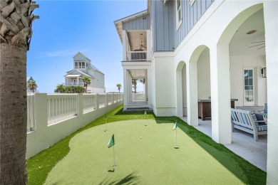 Beautiful custom beach home with private pool, putting green and on Palmilla Beach Golf Club in Texas - for sale on GolfHomes.com, golf home, golf lot