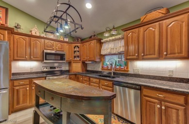 Tucked away in the trees on two beautifully wooded lots at Lake on Lake Mohawk Golf Club in Ohio - for sale on GolfHomes.com, golf home, golf lot