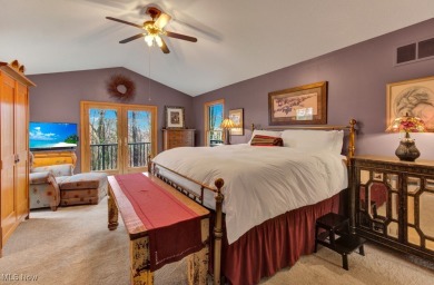 Tucked away in the trees on two beautifully wooded lots at Lake on Lake Mohawk Golf Club in Ohio - for sale on GolfHomes.com, golf home, golf lot