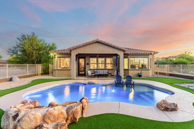 PRIVACY, PANORAMIC VIEWS, & RESORT STYLE LIVING in this GORGEOUS on Estrella Mountain Ranch Golf Course in Arizona - for sale on GolfHomes.com, golf home, golf lot