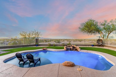 PRIVACY, PANORAMIC VIEWS, & RESORT STYLE LIVING in this GORGEOUS on Estrella Mountain Ranch Golf Course in Arizona - for sale on GolfHomes.com, golf home, golf lot