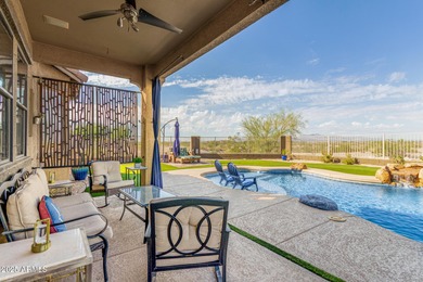 PRIVACY, PANORAMIC VIEWS, & RESORT STYLE LIVING in this GORGEOUS on Estrella Mountain Ranch Golf Course in Arizona - for sale on GolfHomes.com, golf home, golf lot