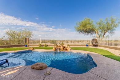 PRIVACY, PANORAMIC VIEWS, & RESORT STYLE LIVING in this GORGEOUS on Estrella Mountain Ranch Golf Course in Arizona - for sale on GolfHomes.com, golf home, golf lot