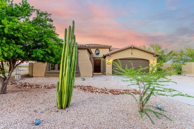 PRIVACY, PANORAMIC VIEWS, & RESORT STYLE LIVING in this GORGEOUS on Estrella Mountain Ranch Golf Course in Arizona - for sale on GolfHomes.com, golf home, golf lot