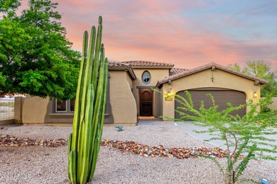 PRIVACY, PANORAMIC VIEWS, & RESORT STYLE LIVING in this GORGEOUS on Estrella Mountain Ranch Golf Course in Arizona - for sale on GolfHomes.com, golf home, golf lot