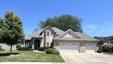 A beautiful home on the golf course! Piper Glen in Chatham on Piper Glen Golf Club in Illinois - for sale on GolfHomes.com, golf home, golf lot