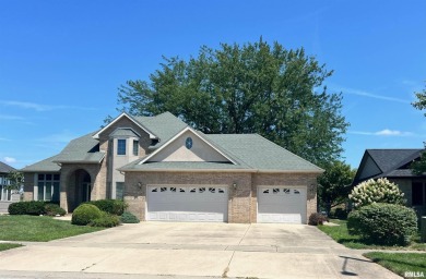 A beautiful home on the golf course! Piper Glen in Chatham on Piper Glen Golf Club in Illinois - for sale on GolfHomes.com, golf home, golf lot