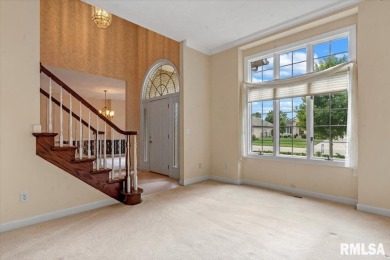 A beautiful home on the golf course! Piper Glen in Chatham on Piper Glen Golf Club in Illinois - for sale on GolfHomes.com, golf home, golf lot