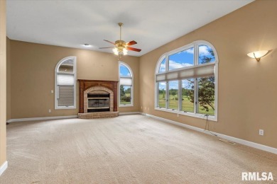 A beautiful home on the golf course! Piper Glen in Chatham on Piper Glen Golf Club in Illinois - for sale on GolfHomes.com, golf home, golf lot
