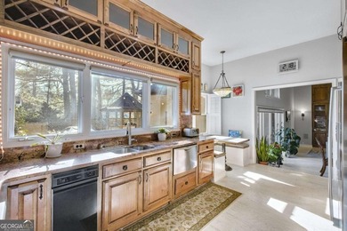 Step into a home unlike any other in the prestigious Eagle Watch on Canongate At Eagle Watch Golf Club in Georgia - for sale on GolfHomes.com, golf home, golf lot