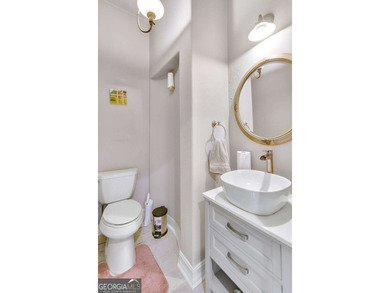 Step into a home unlike any other in the prestigious Eagle Watch on Canongate At Eagle Watch Golf Club in Georgia - for sale on GolfHomes.com, golf home, golf lot