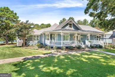 This stunning lakefront property located in the highly desired on Cateechee Golf Club in Georgia - for sale on GolfHomes.com, golf home, golf lot