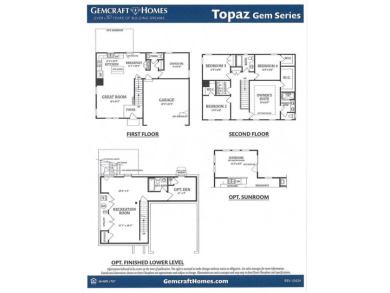 Topaz C Model offered by Gemcraft Homes New Construction - Under on Captains Cove Golf and Yacht Club in Virginia - for sale on GolfHomes.com, golf home, golf lot