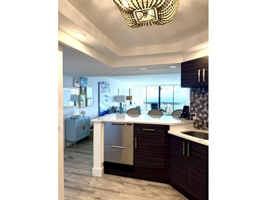 Unit 1403 is filled with bright sunshine and has been newly on The President Country Club in Florida - for sale on GolfHomes.com, golf home, golf lot