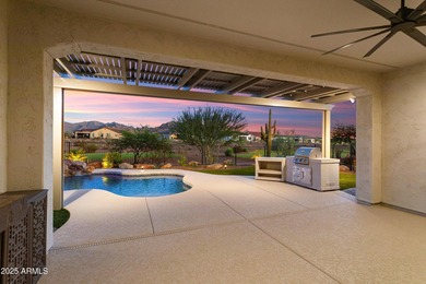 Spectacular sunsets, golf and mountain views await from your on Copper Canyon Golf Club in Arizona - for sale on GolfHomes.com, golf home, golf lot