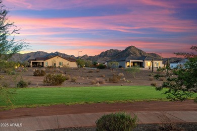 Spectacular sunsets, golf and mountain views await from your on Copper Canyon Golf Club in Arizona - for sale on GolfHomes.com, golf home, golf lot