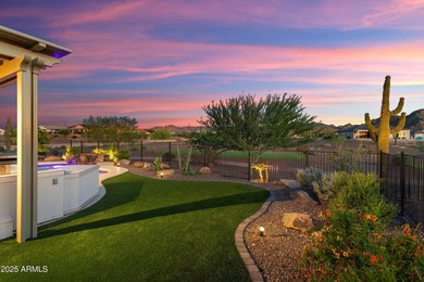 Spectacular sunsets, golf and mountain views await from your on Copper Canyon Golf Club in Arizona - for sale on GolfHomes.com, golf home, golf lot